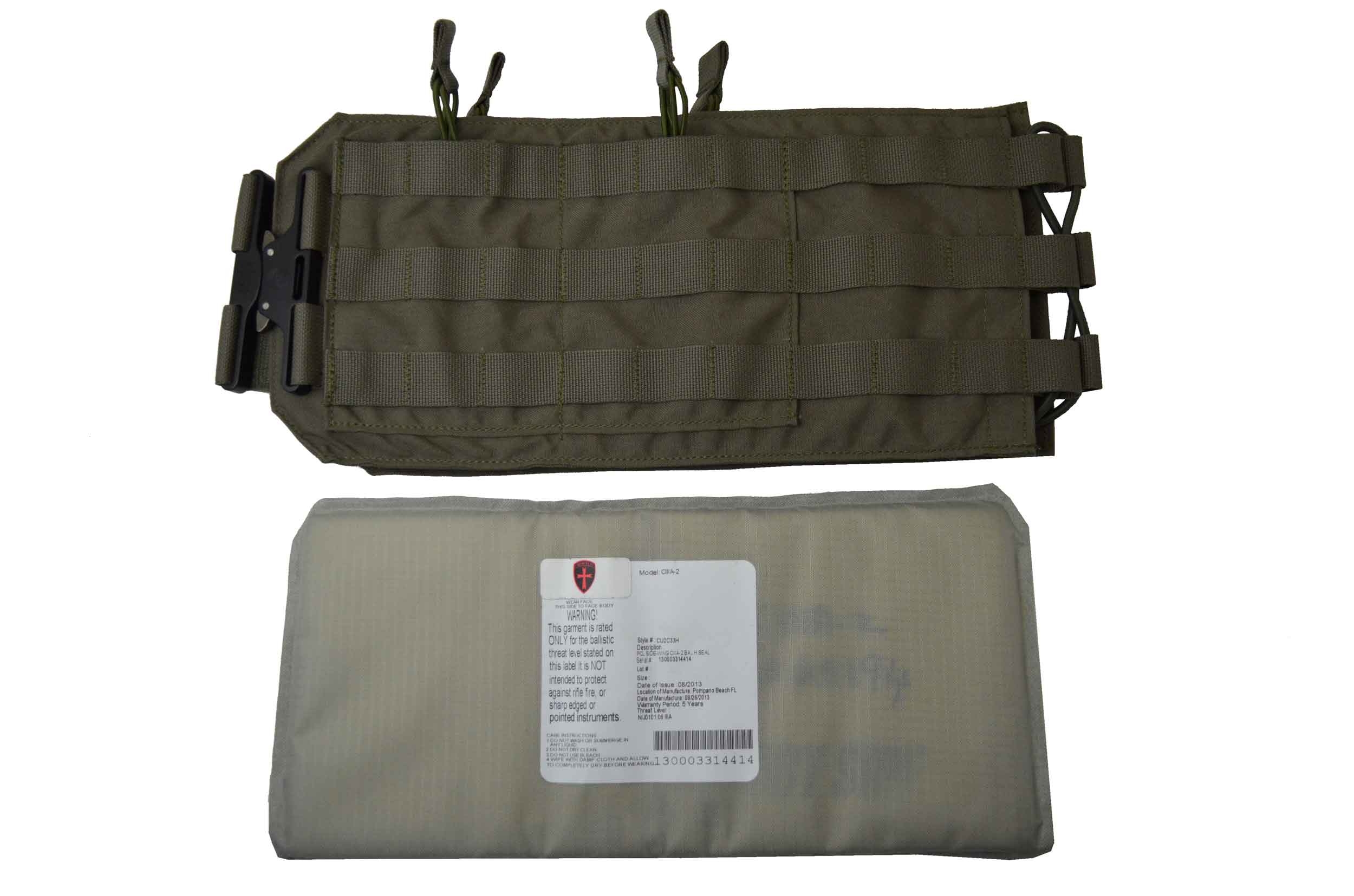 WARSOC™ Retro-fit Cummerbund Ballistic Soft Armor Insert